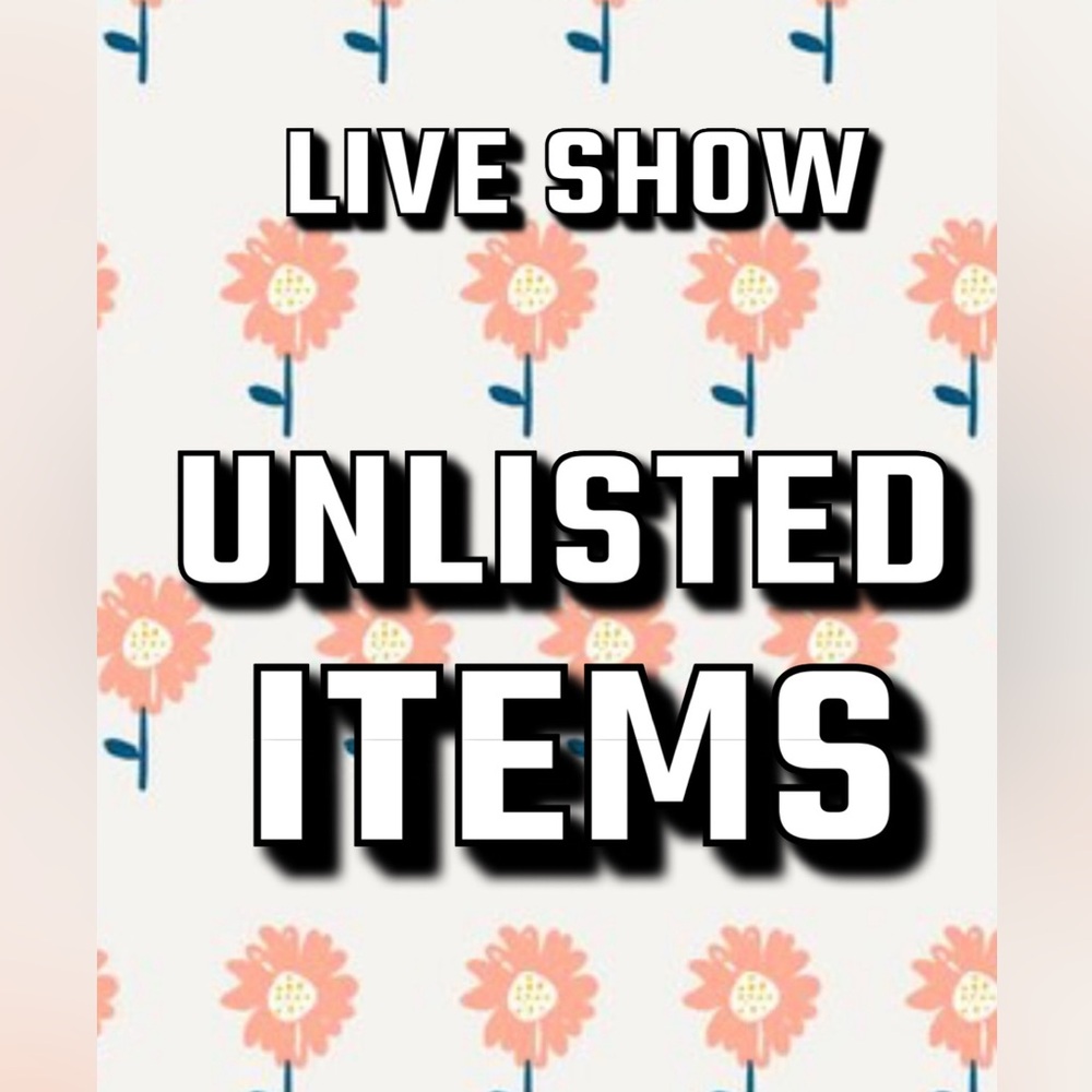 Unlisted item 🖤